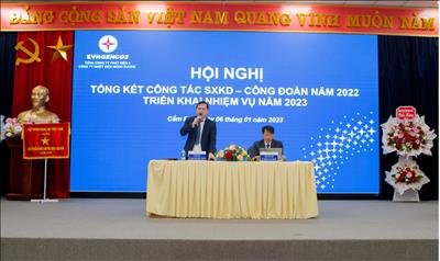 Công ty Nhiệt điện Mông Dương tổ chức Hội nghị Tổng kết công tác hoạt động năm 2022, triển khai nhiệm vụ năm 2023
