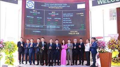 EVNGENCO3 chính thức niêm yết cổ phiếu trên sàn giao dịch chứng khoán Thành phố Hồ Chí Minh